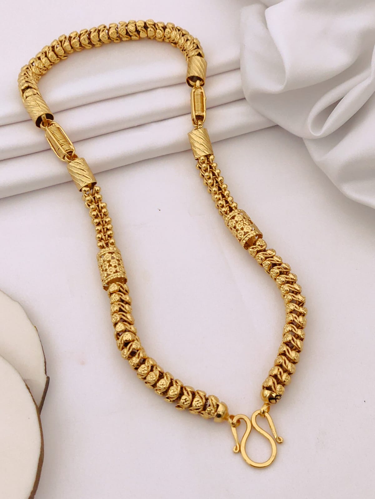 Premium 1 Gram Gold-Plated Chain (6 Months Warranty) - GC-127