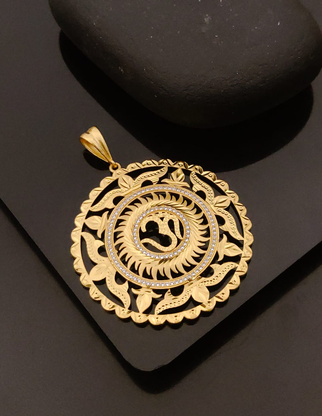 Premium 1 Gram Gold-Plated Pendant (6 Months Warranty) - GP-063
