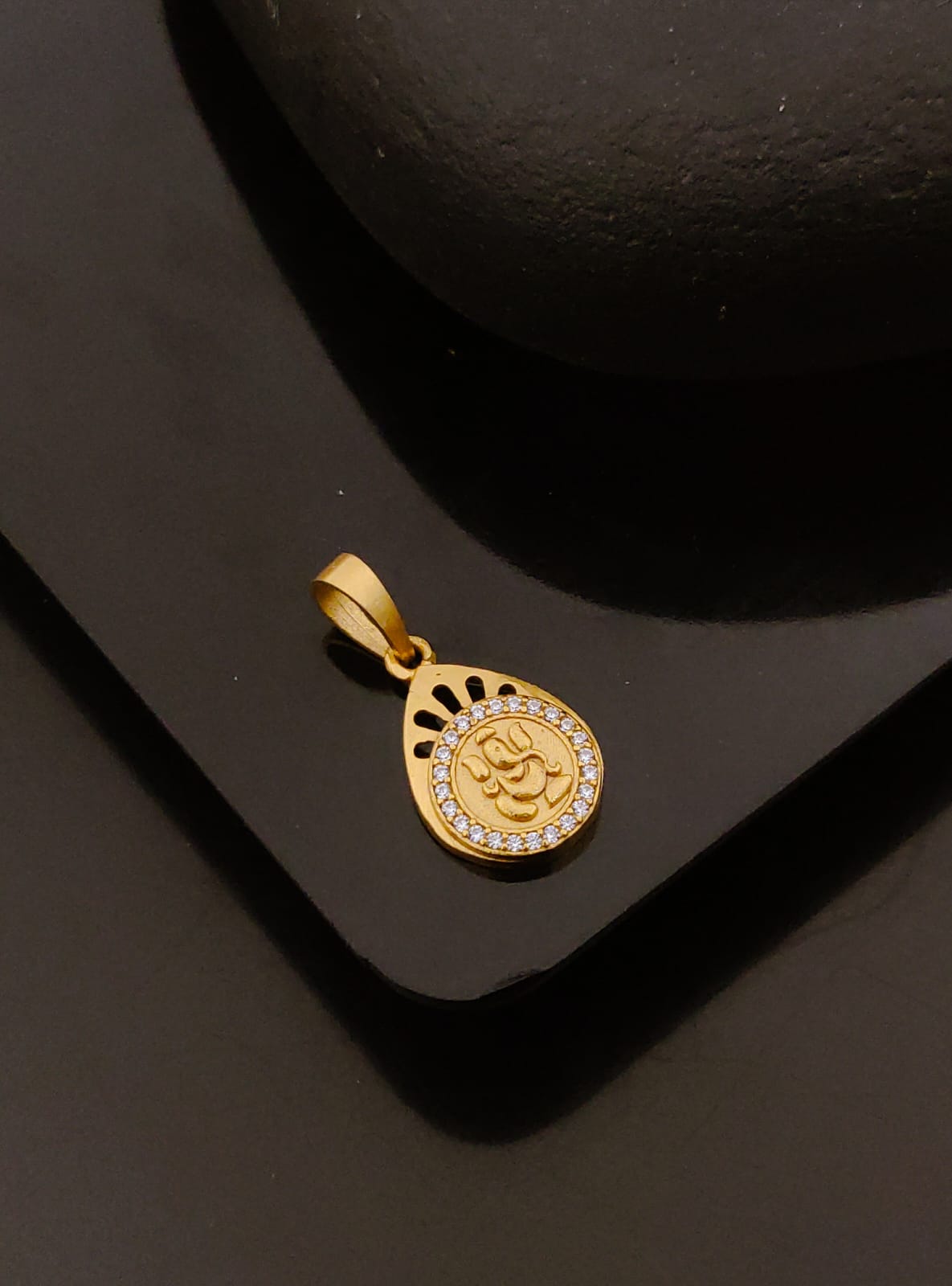 Premium 1 Gram Gold-Plated Pendant (6 Months Warranty) - GP-059
