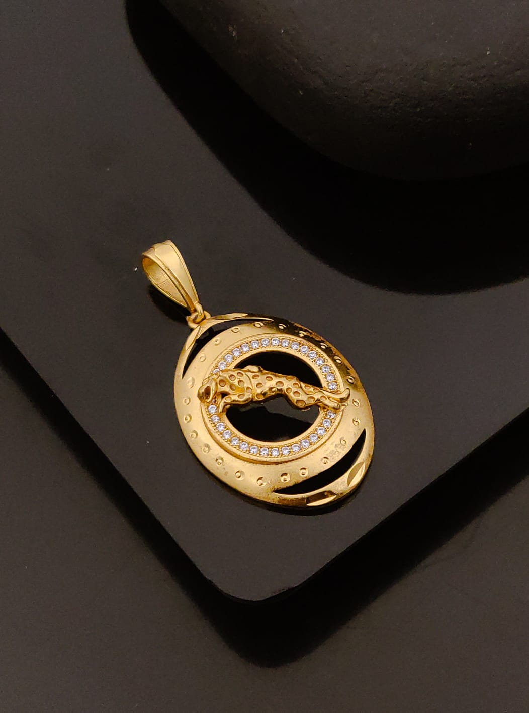 Premium 1 Gram Gold-Plated Pendant (6 Months Warranty) - GP-054