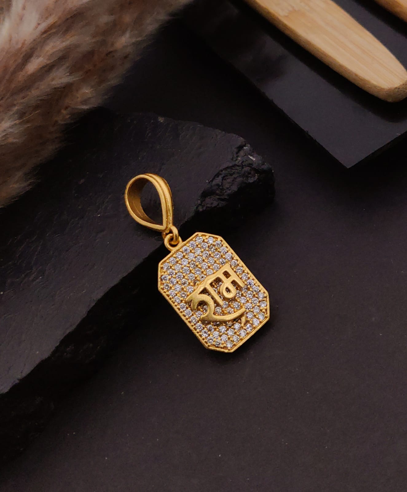 Premium 1 Gram Gold-Plated Pendant (6 Months Warranty) - GP-104