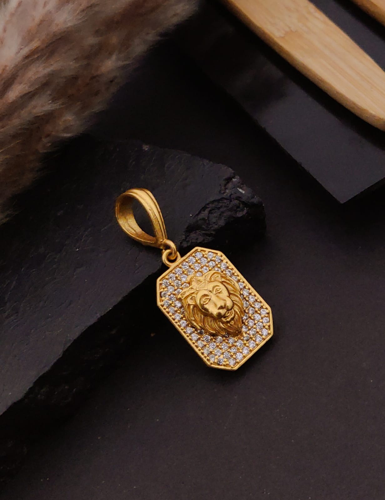 Premium 1 Gram Gold-Plated Pendant (6 Months Warranty) - GP-113