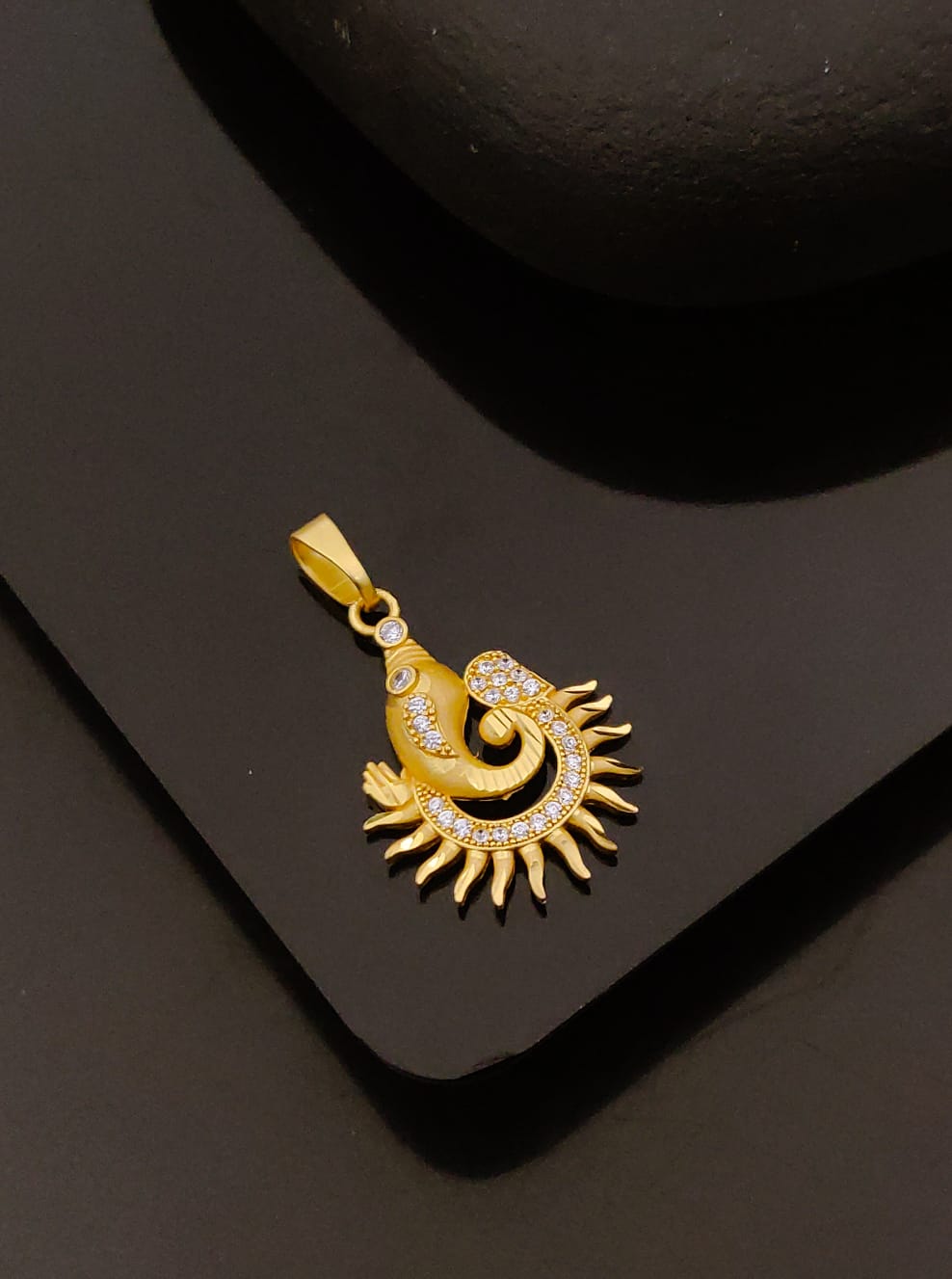 Premium 1 Gram Gold-Plated Pendant (6 Months Warranty) - GP-056