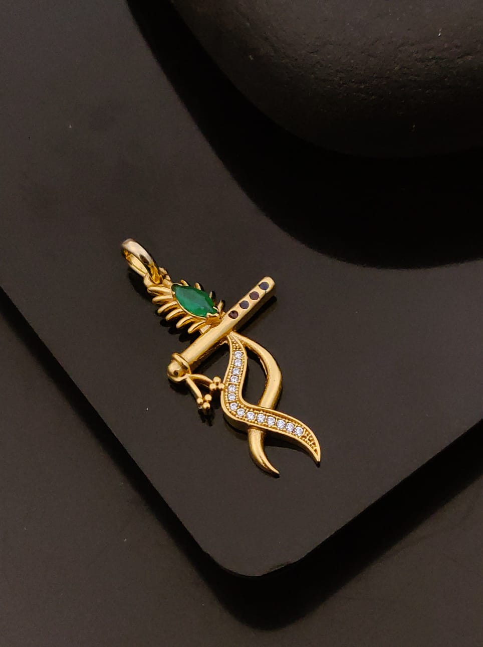 Premium 1 Gram Gold-Plated Pendant (6 Months Warranty) - GP-011
