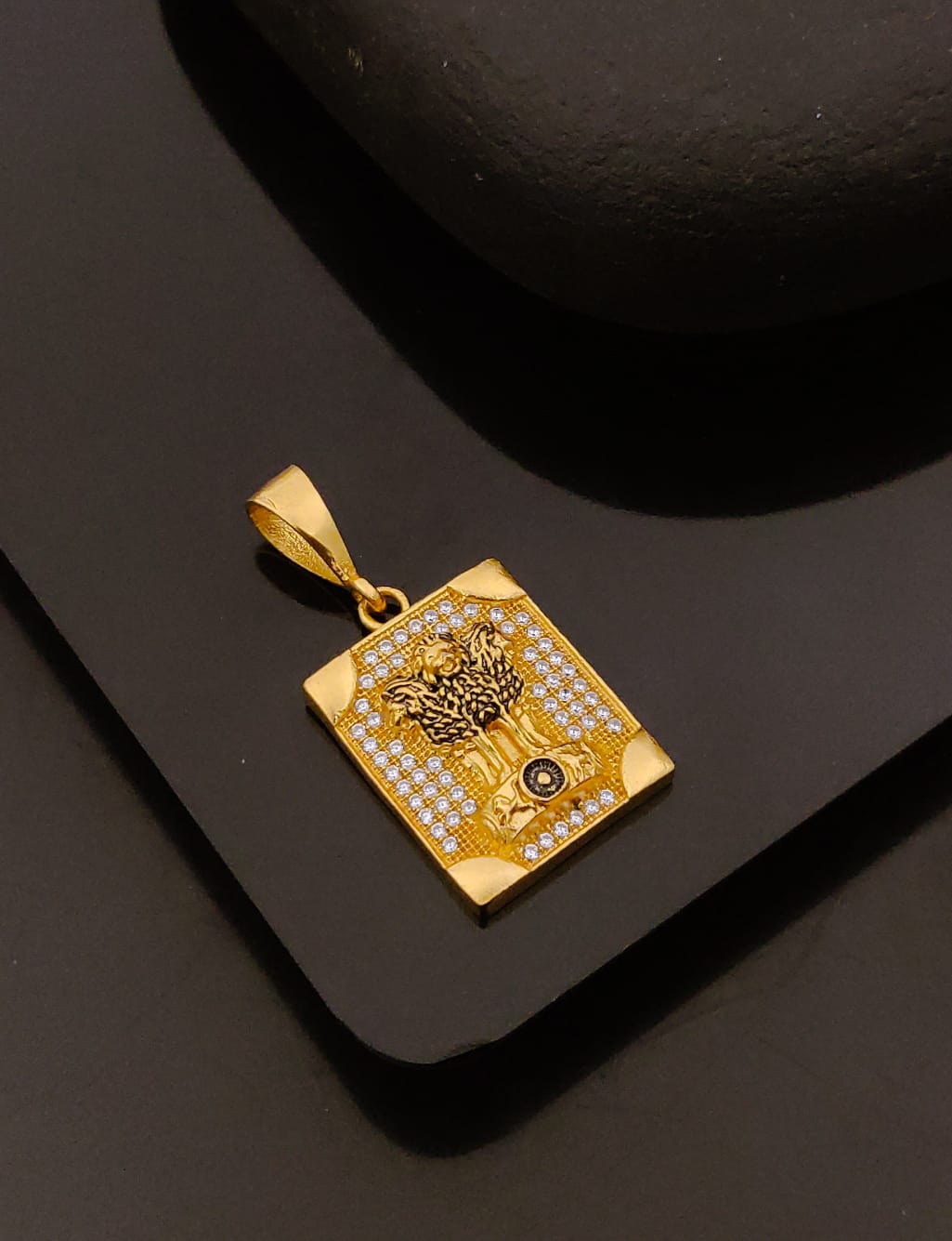 Premium 1 Gram Gold-Plated Pendant (6 Months Warranty) - GP-089