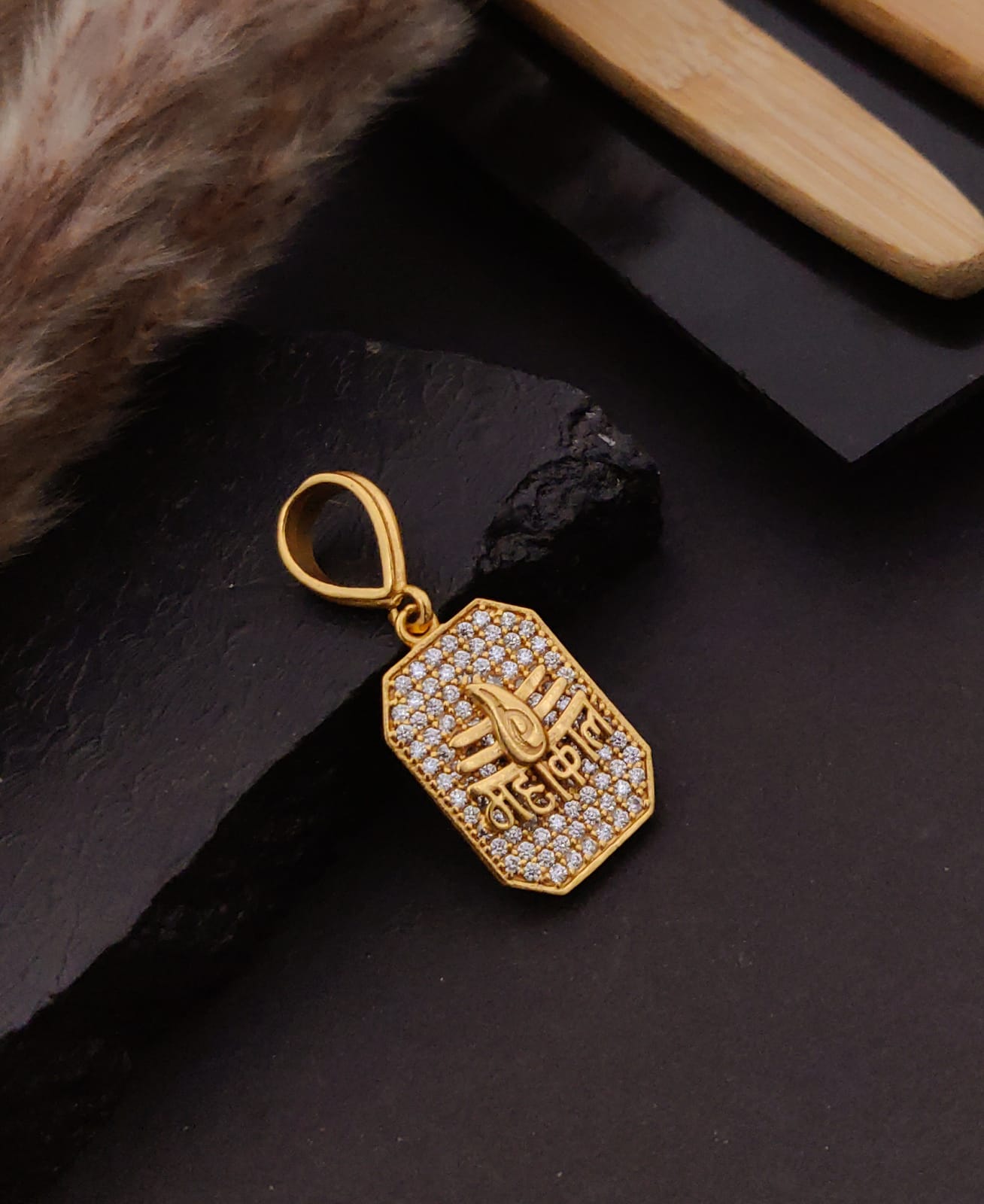 Premium 1 Gram Gold-Plated Pendant (6 Months Warranty) - GP-103