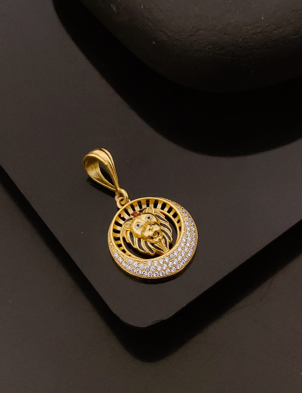 Premium 1 Gram Gold-Plated Pendant (6 Months Warranty) - GP-083