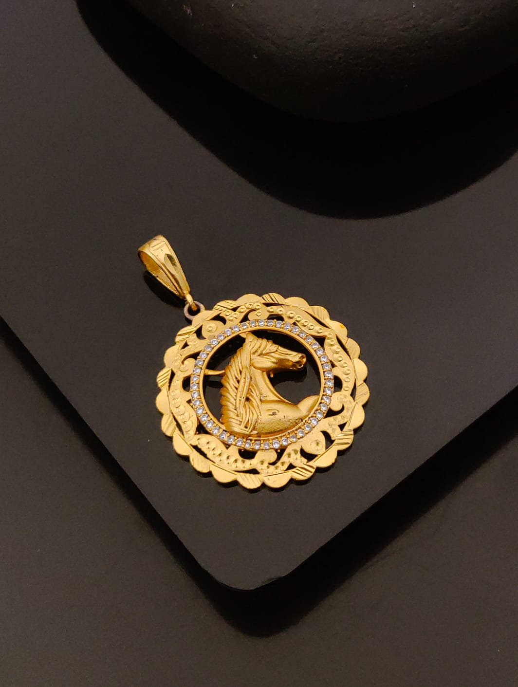 Premium 1 Gram Gold-Plated Pendant (6 Months Warranty) - GP-071