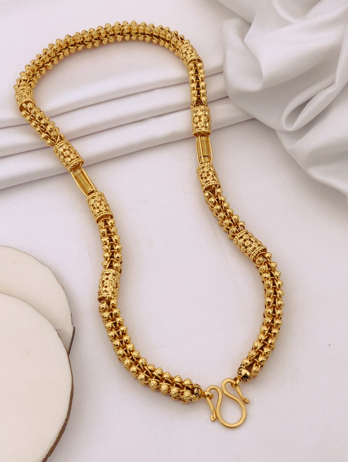 Premium 1 Gram Gold-Plated Chain (6 Months Warranty) - GC-114