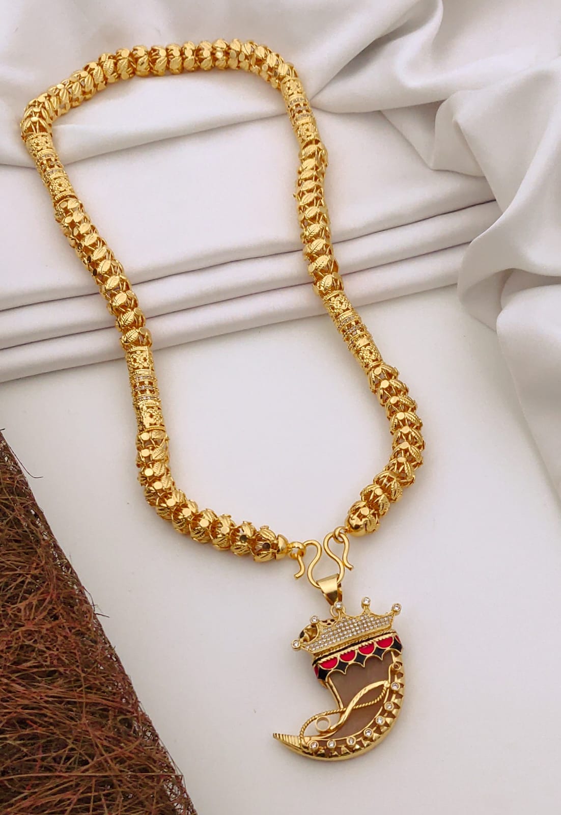 Premium 1 Gram Gold-Plated Jewelry (6 Months Warranty) - RGC-037