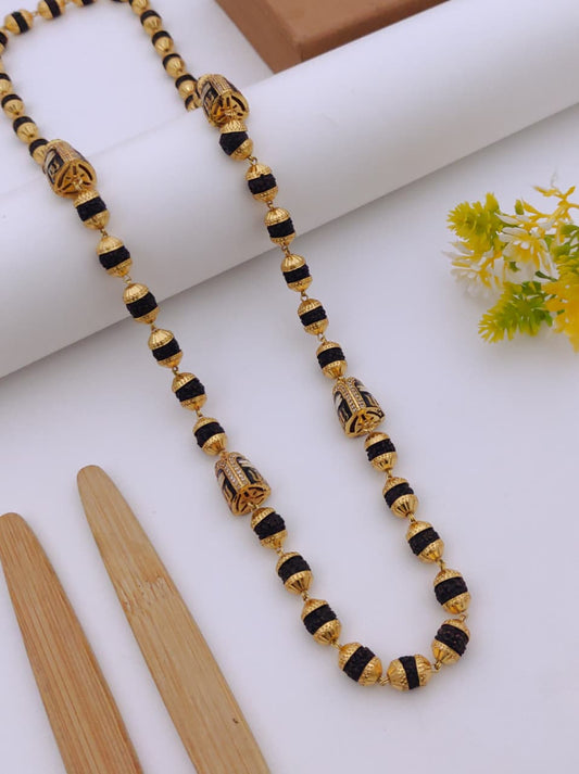 Premium 1 Gram  Gold-Plated Mala (SP GAMAN BHUVAJI)  (6 Months Warranty) - RGC-039