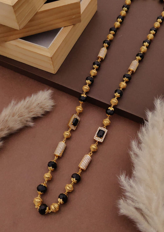 Premium 1 Gram  Gold-Plated Mala (SP GAMAN BHUVAJI)  (6 Months Warranty) - RGC-015