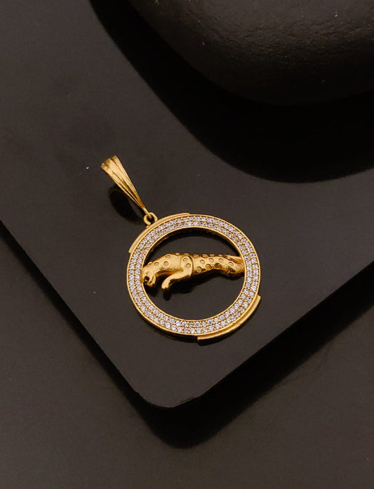 Premium 1 Gram Gold-Plated Pendant (6 Months Warranty) - GP-084