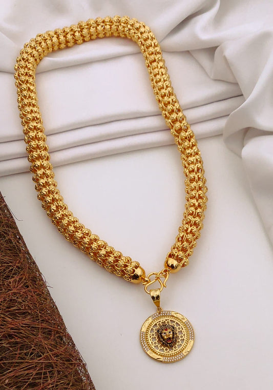 Premium 1 Gram Gold-Plated Jewelry (6 Months Warranty) - RGC-028