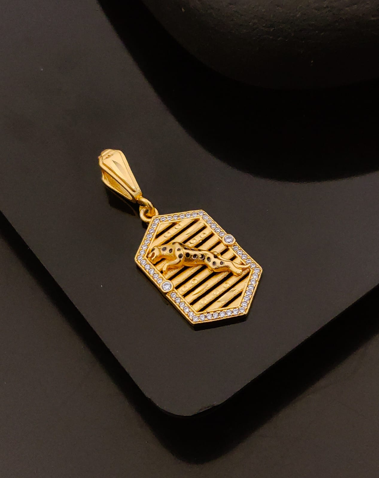 Premium 1 Gram Gold-Plated Pendant (6 Months Warranty) - GP-025