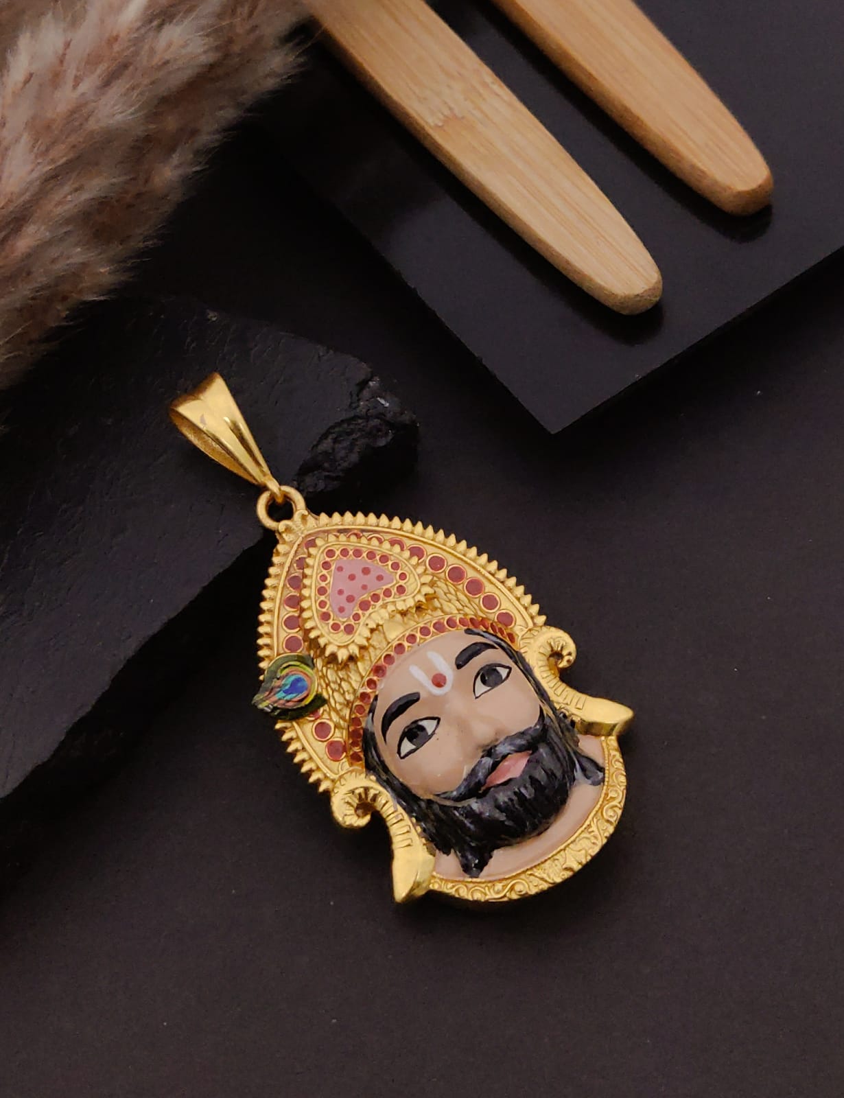 Premium 1 Gram Gold-Plated Pendant (6 Months Warranty) - GP-115