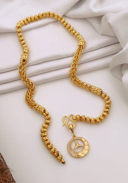 Premium 1 Gram Gold-Plated Jewelry (6 Months Warranty) - RGC-023