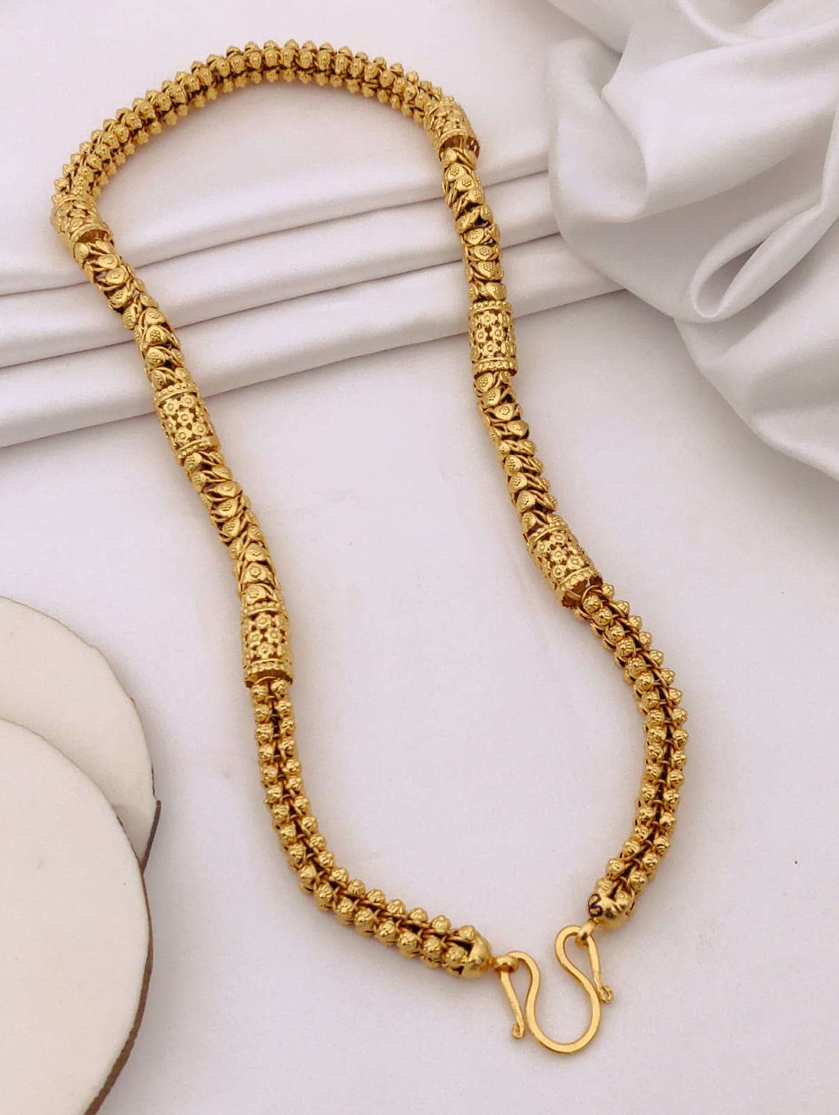 Premium 1 Gram Gold-Plated Chain (6 Months Warranty) - GC-130