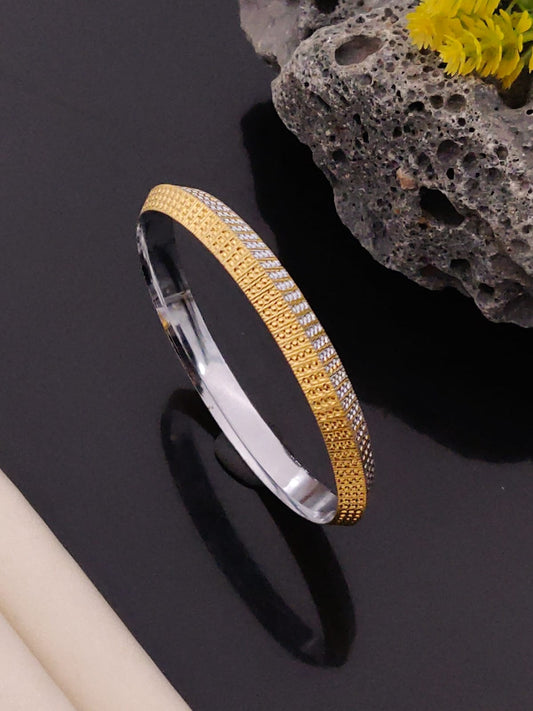 Premium 1 Gram Gold-Plated Kada (6 Months Warranty) - GK-003