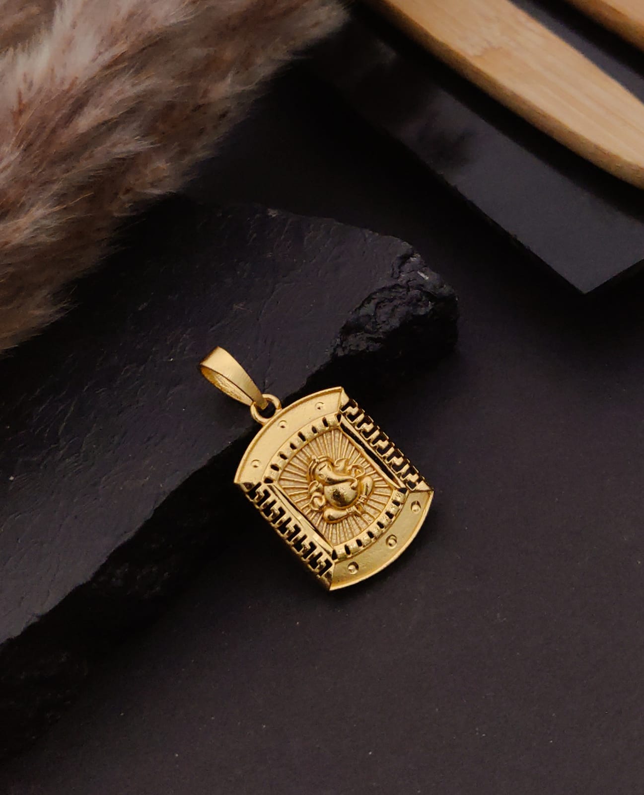 Premium 1 Gram Gold-Plated Pendant (6 Months Warranty) - GP-110