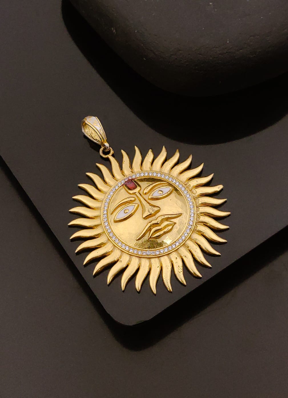 Premium 1 Gram Gold-Plated Pendant (6 Months Warranty) - GP-073
