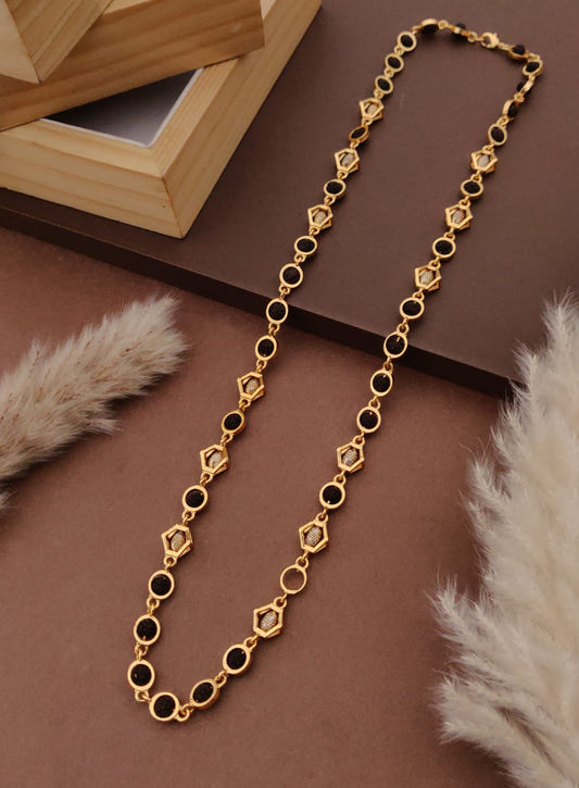 Premium 1 Gram Gold-Plated Rudraksha Mala (6 Months Warranty) - RGC-011