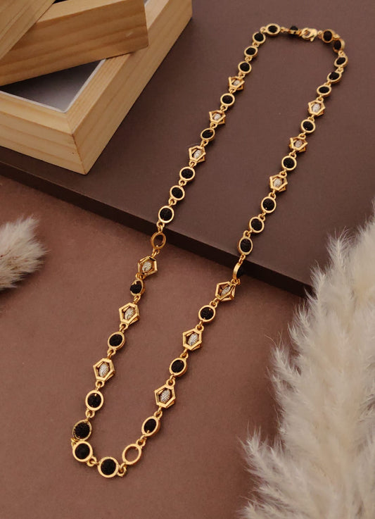 Premium 1 Gram Gold-Plated Rudraksha Mala (6 Months Warranty) - RGC-019