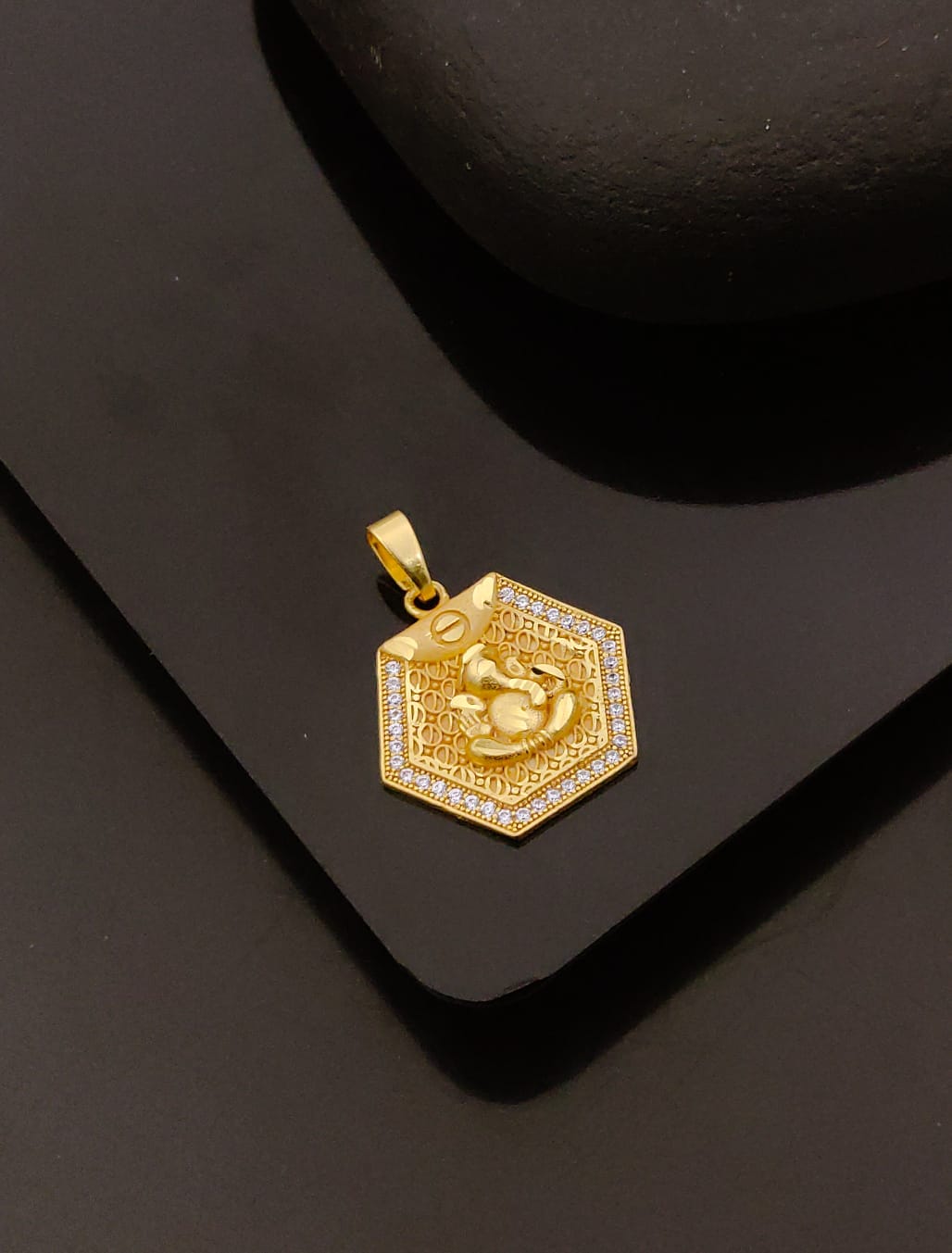 Premium 1 Gram Gold-Plated Pendant (6 Months Warranty) - GP-024