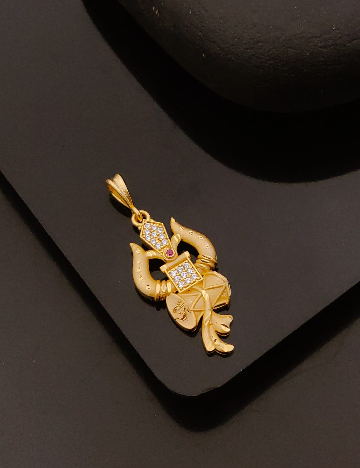 Premium 1 Gram Gold-Plated Pendant (6 Months Warranty) - GP-082