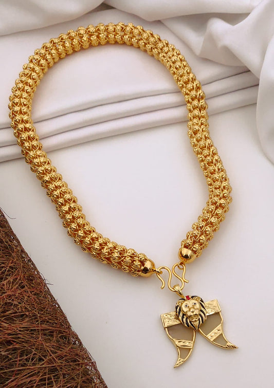 Premium 1 Gram Gold-Plated Jewelry (6 Months Warranty) - RGC-034