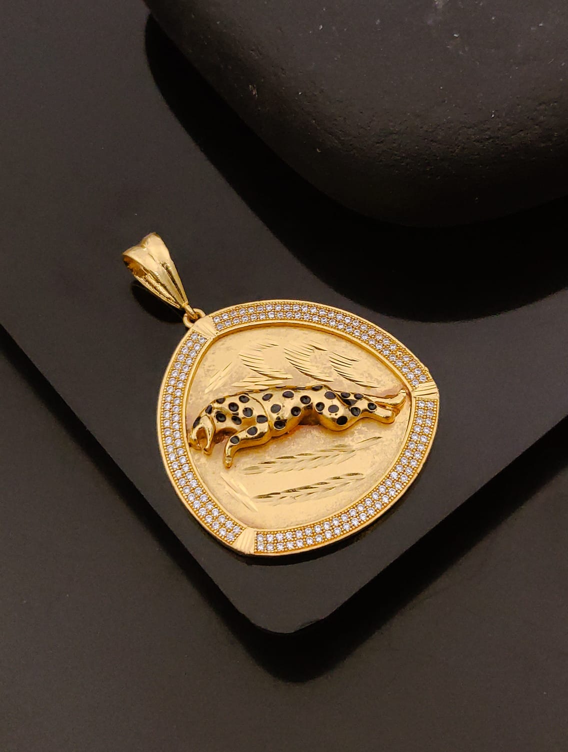 Premium 1 Gram Gold-Plated Pendant (6 Months Warranty) - GP-034