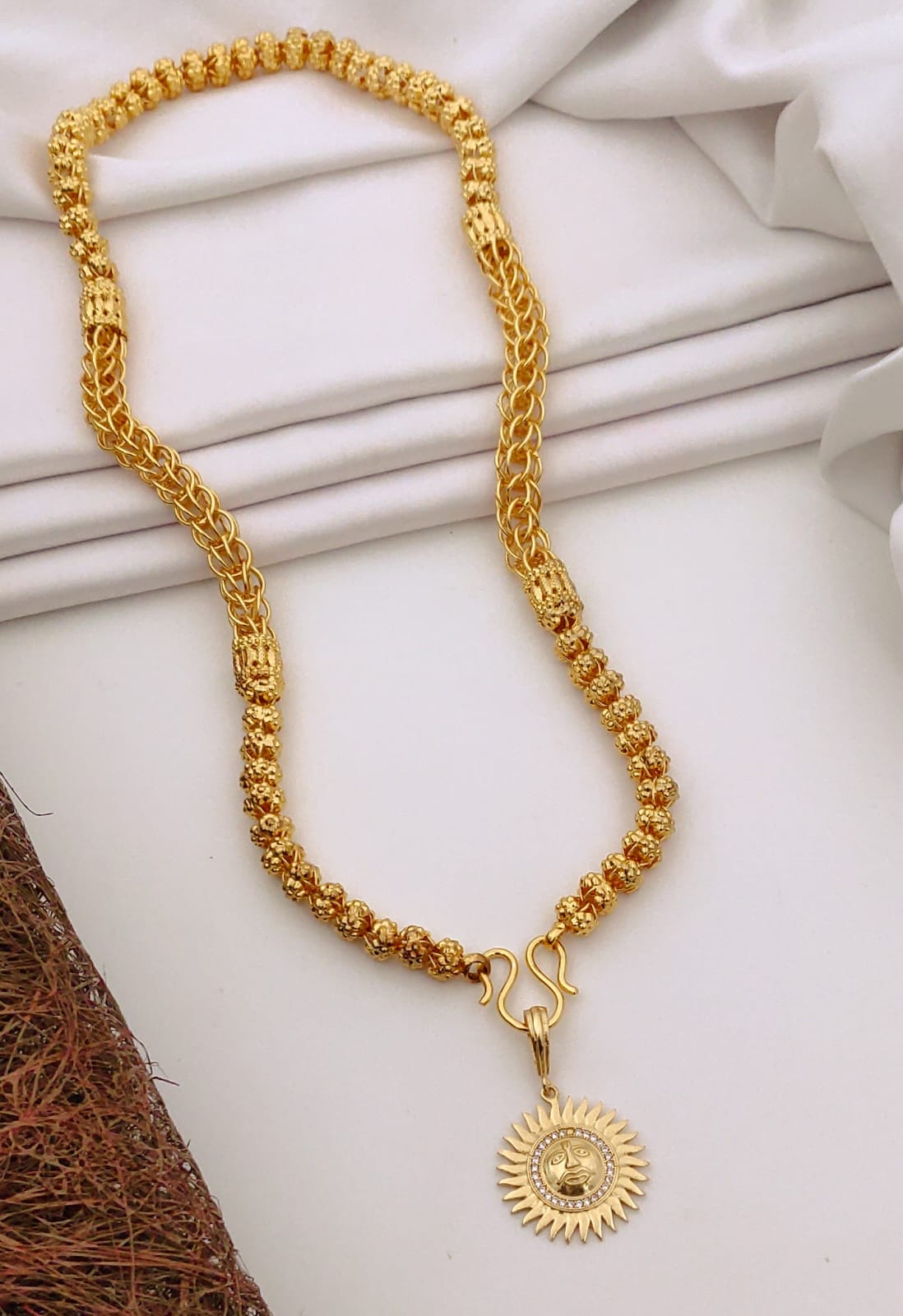 Premium 1 Gram Gold-Plated Jewelry (6 Months Warranty) - RGC-012