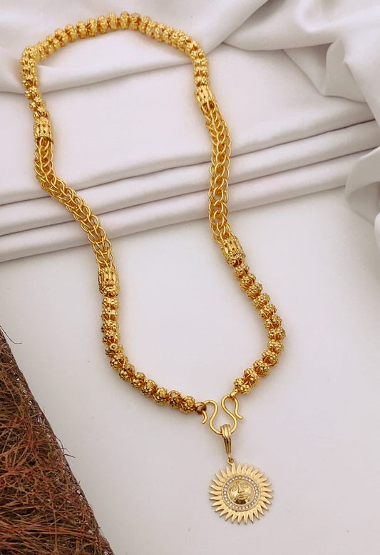 RGC-012 gold plated pendant