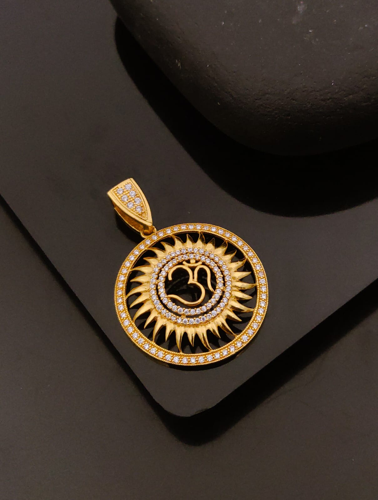 Premium 1 Gram Gold-Plated Pendant (6 Months Warranty) - GP-039