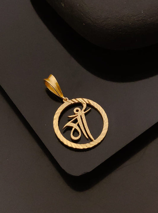 Premium 1 Gram Gold-Plated Pendant (6 Months Warranty) - GP-058