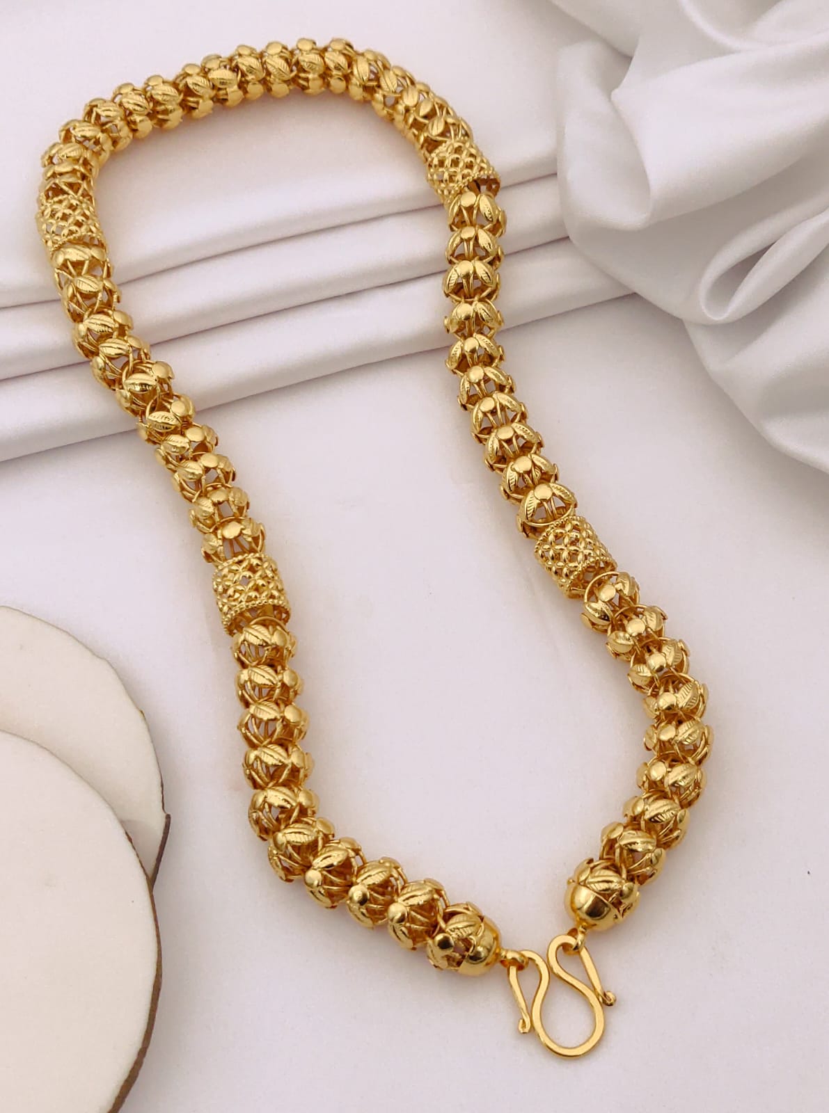 Premium 1 Gram Gold-Plated Chain (6 Months Warranty) - GC-110