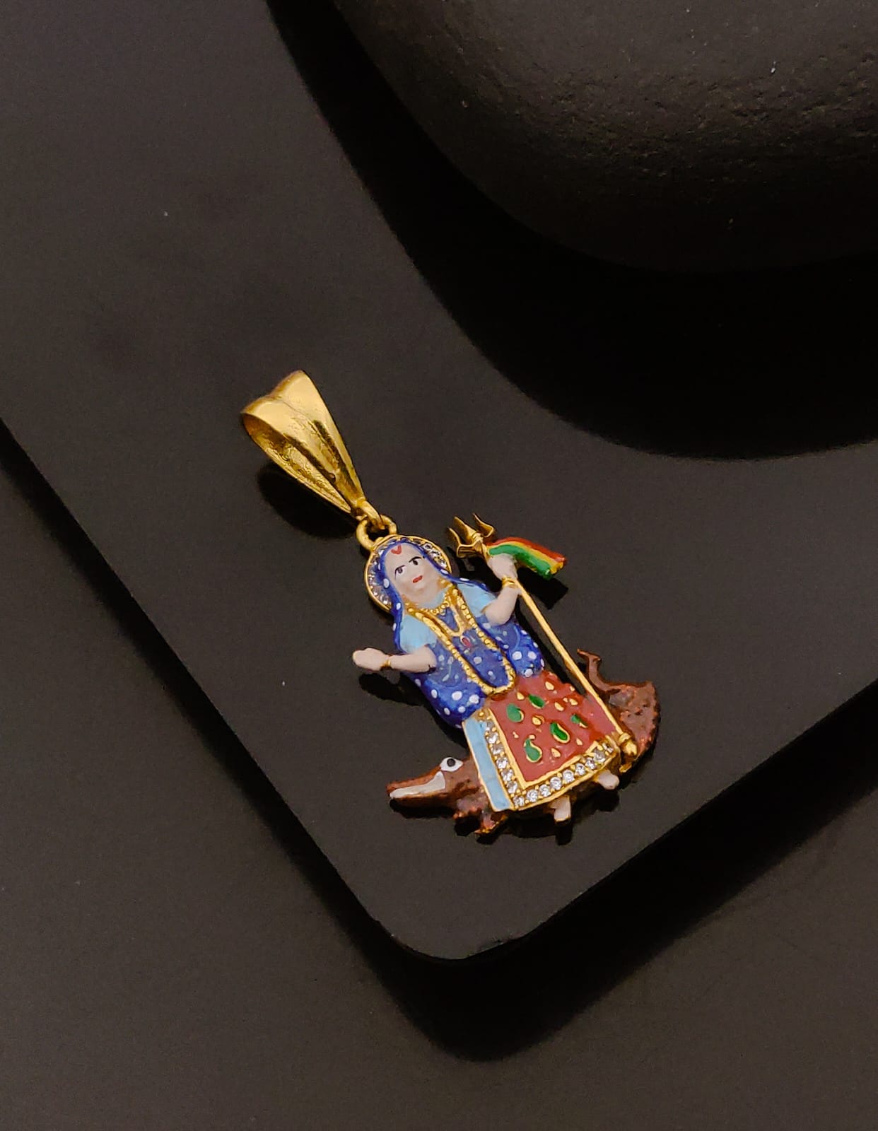 Premium 1 Gram Gold-Plated Pendant (6 Months Warranty) - GP-038