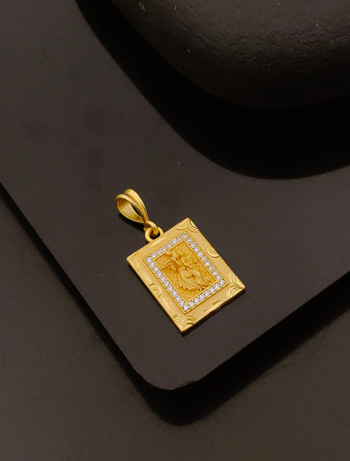 Premium 1 Gram Gold-Plated Pendant (6 Months Warranty) - GP-047