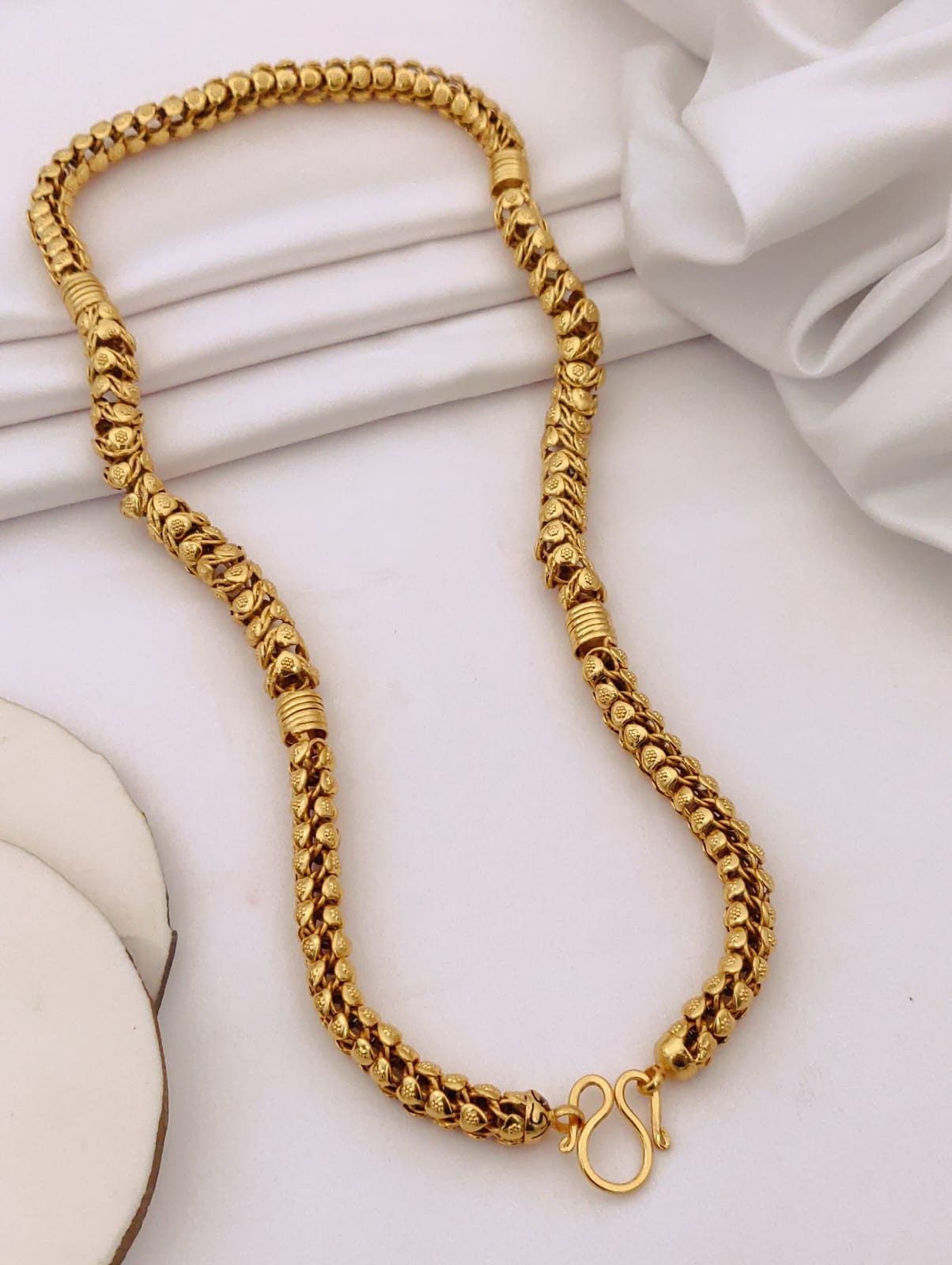 Premium 1 Gram Gold-Plated Chain (6 Months Warranty) - GC-105