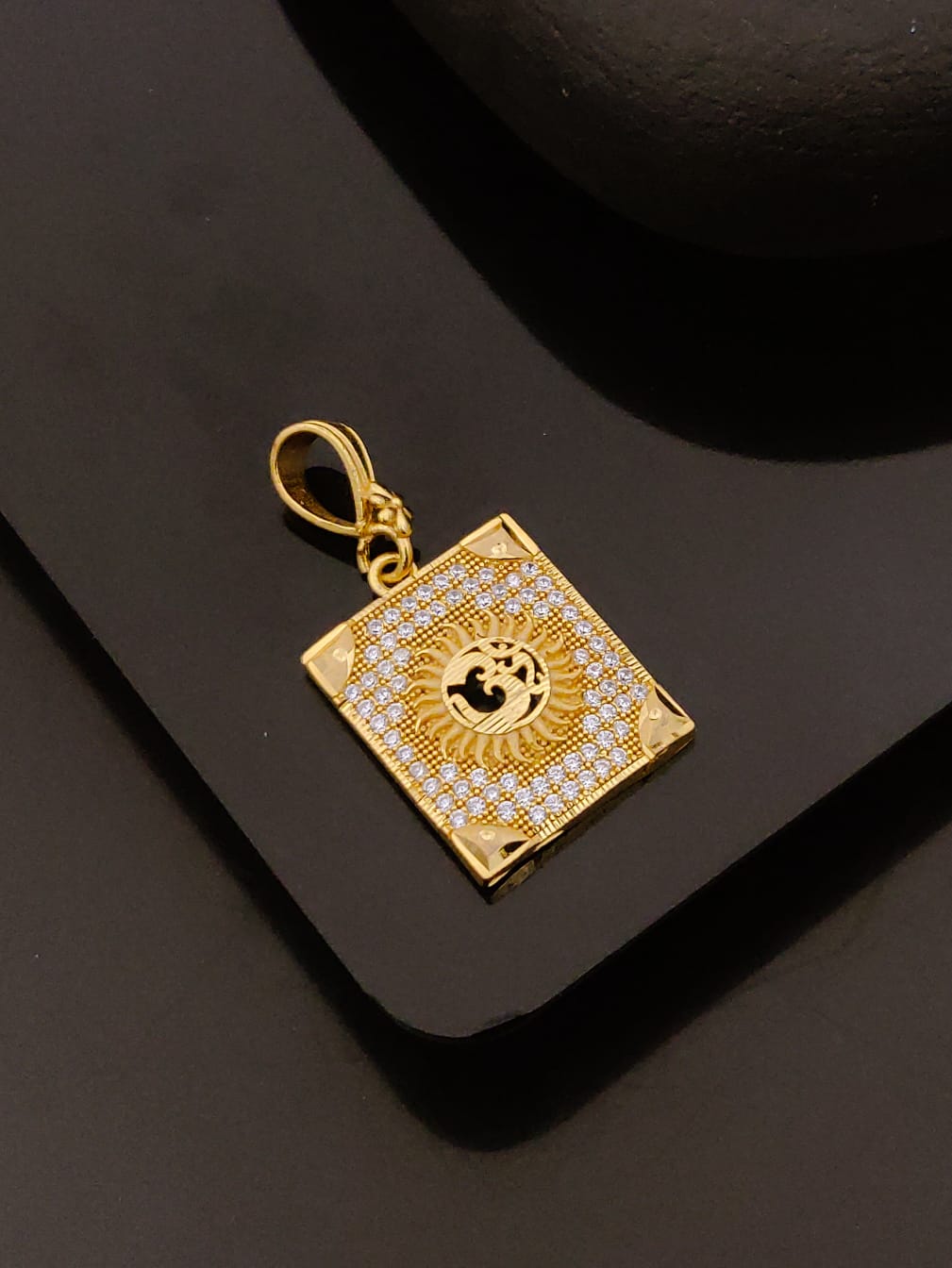 Premium 1 Gram Gold-Plated Pendant (6 Months Warranty) - GP-087