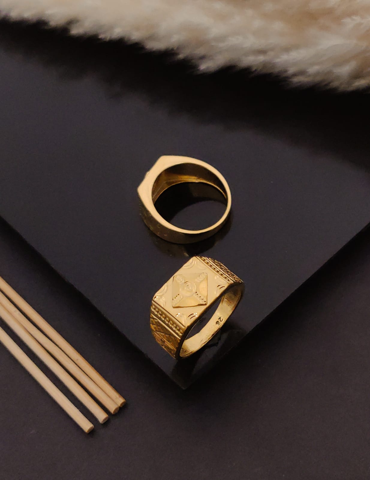 Premium 1 Gram Gold-Plated Ring (6 Months Warranty) - GR-69