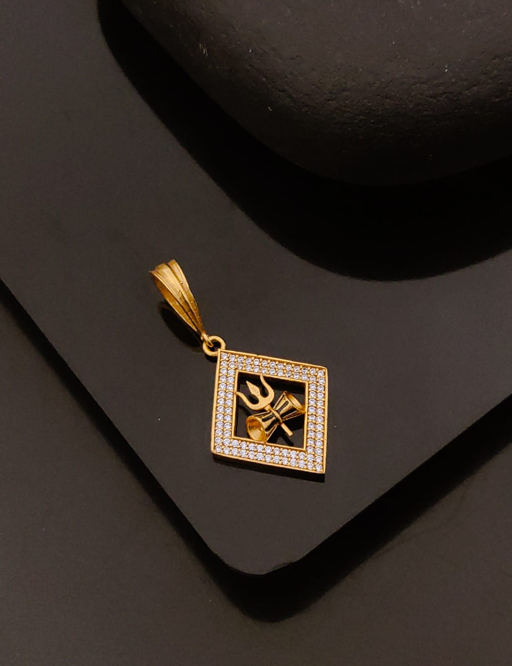Premium 1 Gram Gold-Plated Pendant (6 Months Warranty) - GP-050
