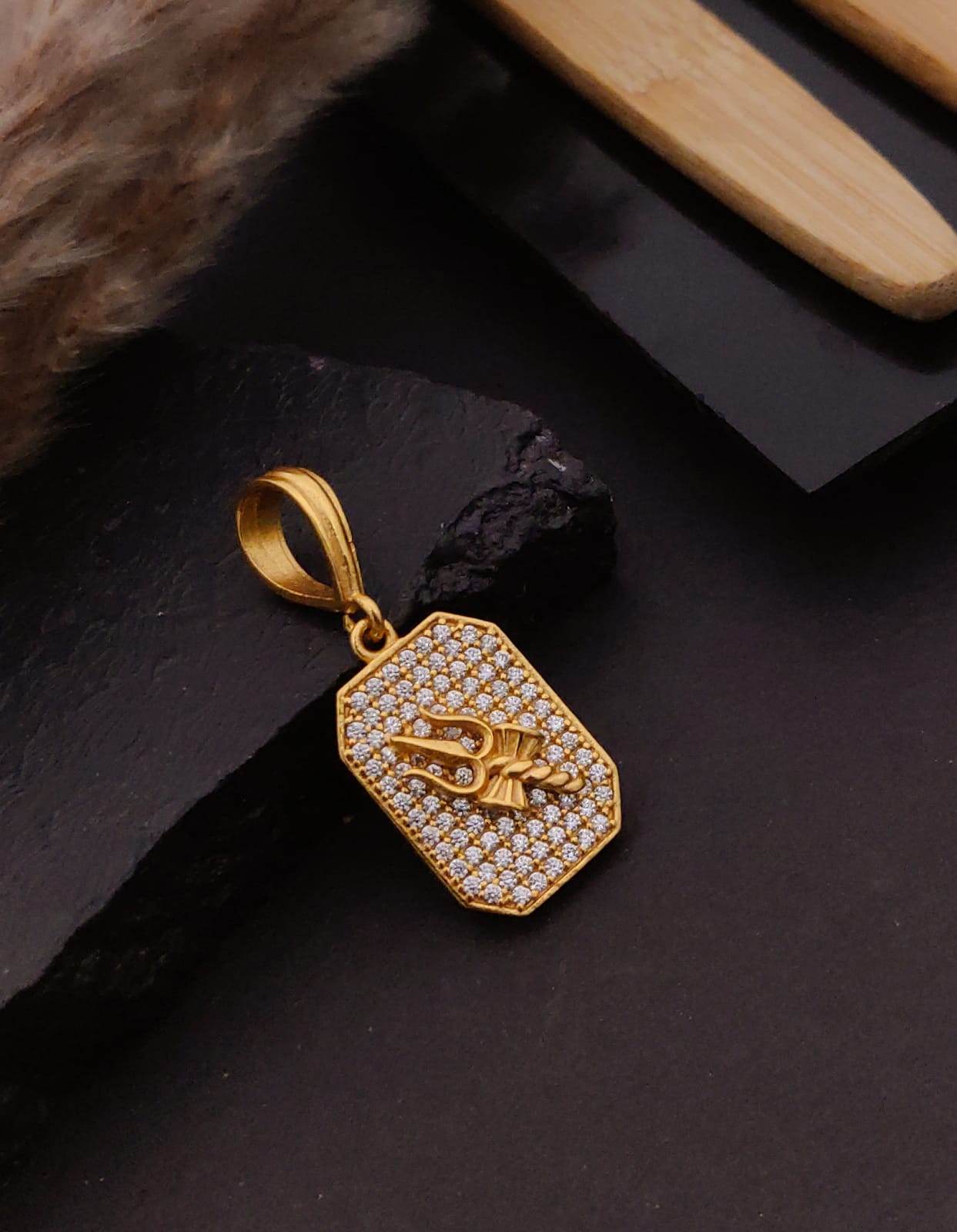 Premium 1 Gram Gold-Plated Pendant (6 Months Warranty) - GP-120