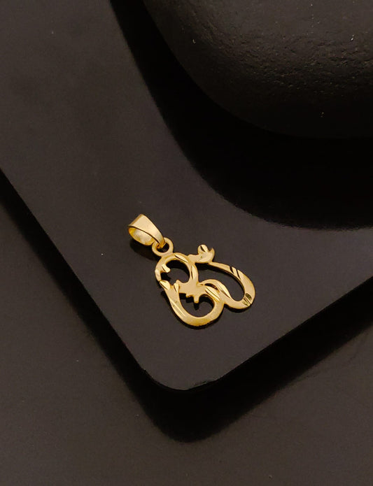 Premium 1 Gram Gold-Plated Pendant (6 Months Warranty) - GP-092