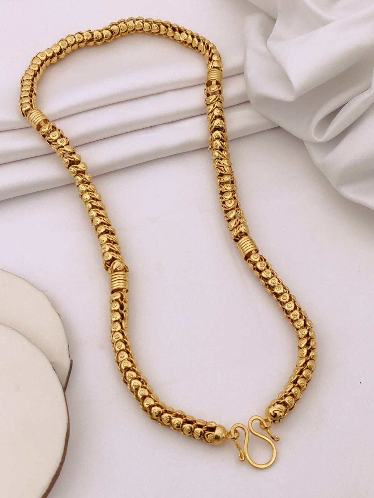 Premium 1 Gram Gold-Plated Chain (6 Months Warranty) - GC-118