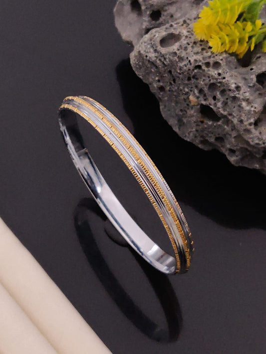 Premium 1 Gram Gold-Plated Kada (6 Months Warranty) - GK-007