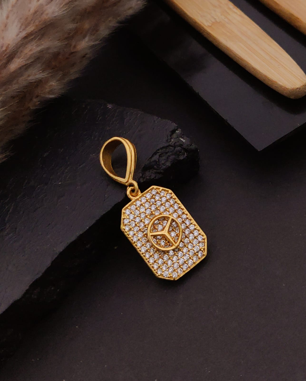 Premium 1 Gram Gold-Plated Pendant (6 Months Warranty) - GP-100