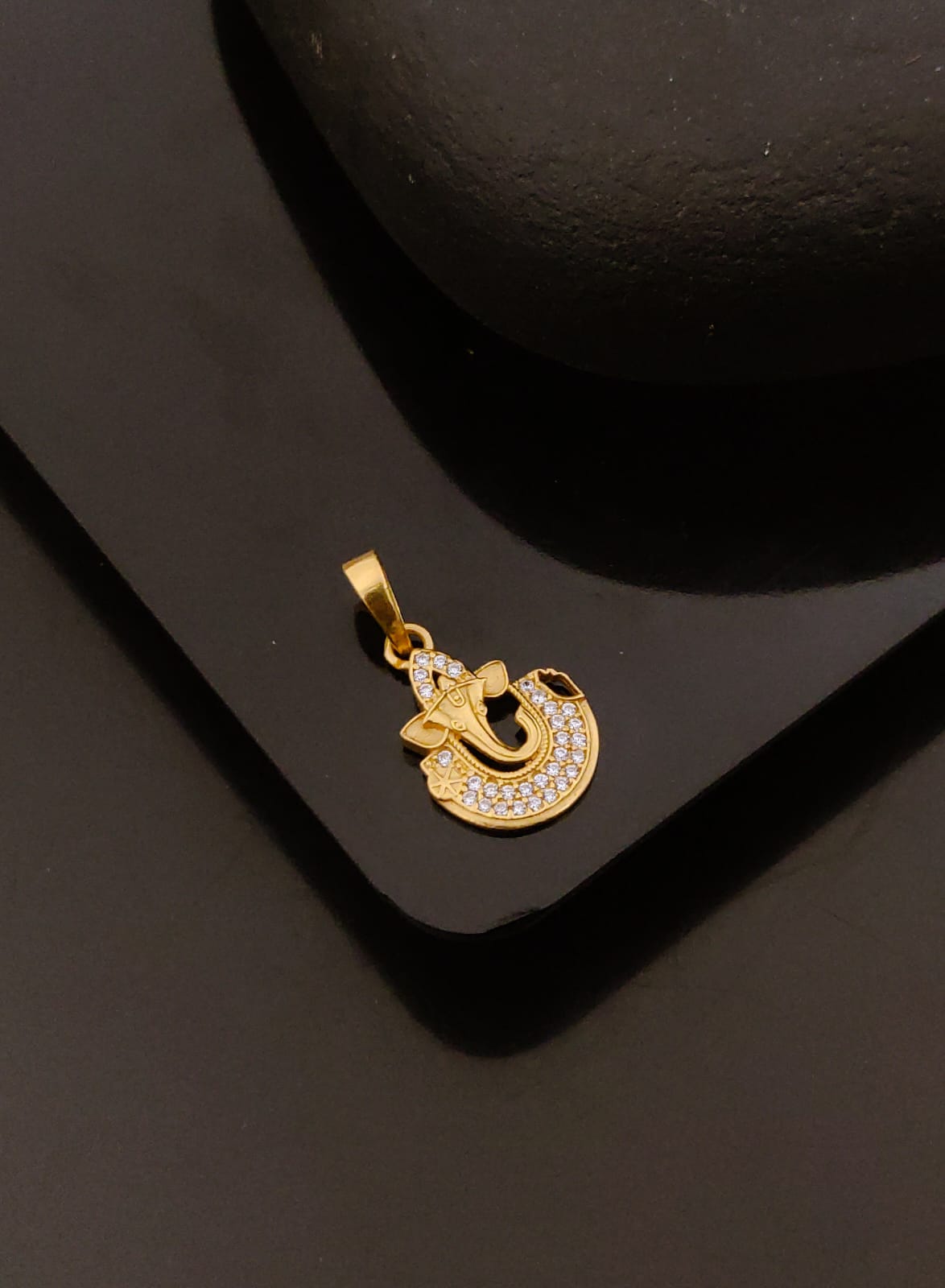 Premium 1 Gram Gold-Plated Pendant (6 Months Warranty) - GP-055