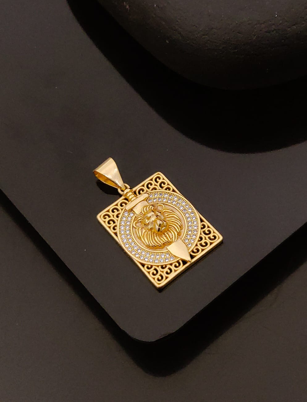 Premium 1 Gram Gold-Plated Pendant (6 Months Warranty) - GP-031