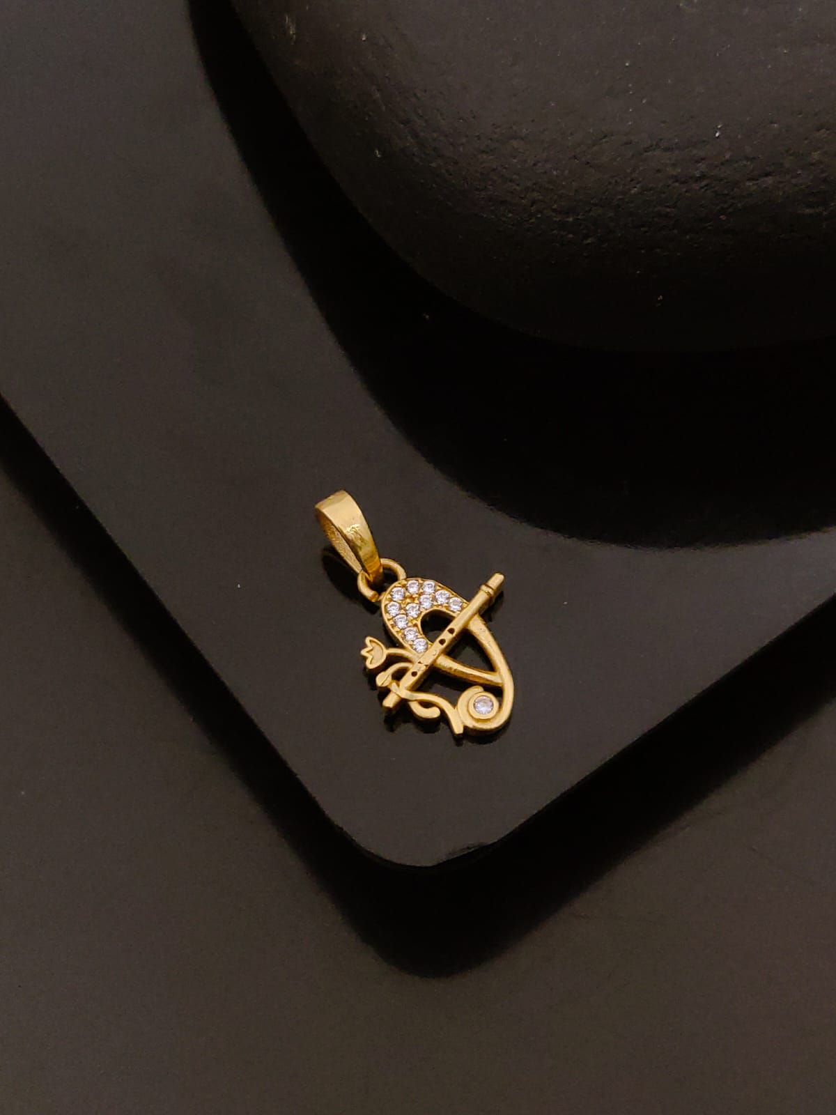 Premium 1 Gram Gold-Plated Pendant (6 Months Warranty) - GP-048